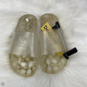 Quick Pack Sandals Designer By Coach In Clear, Size: 7