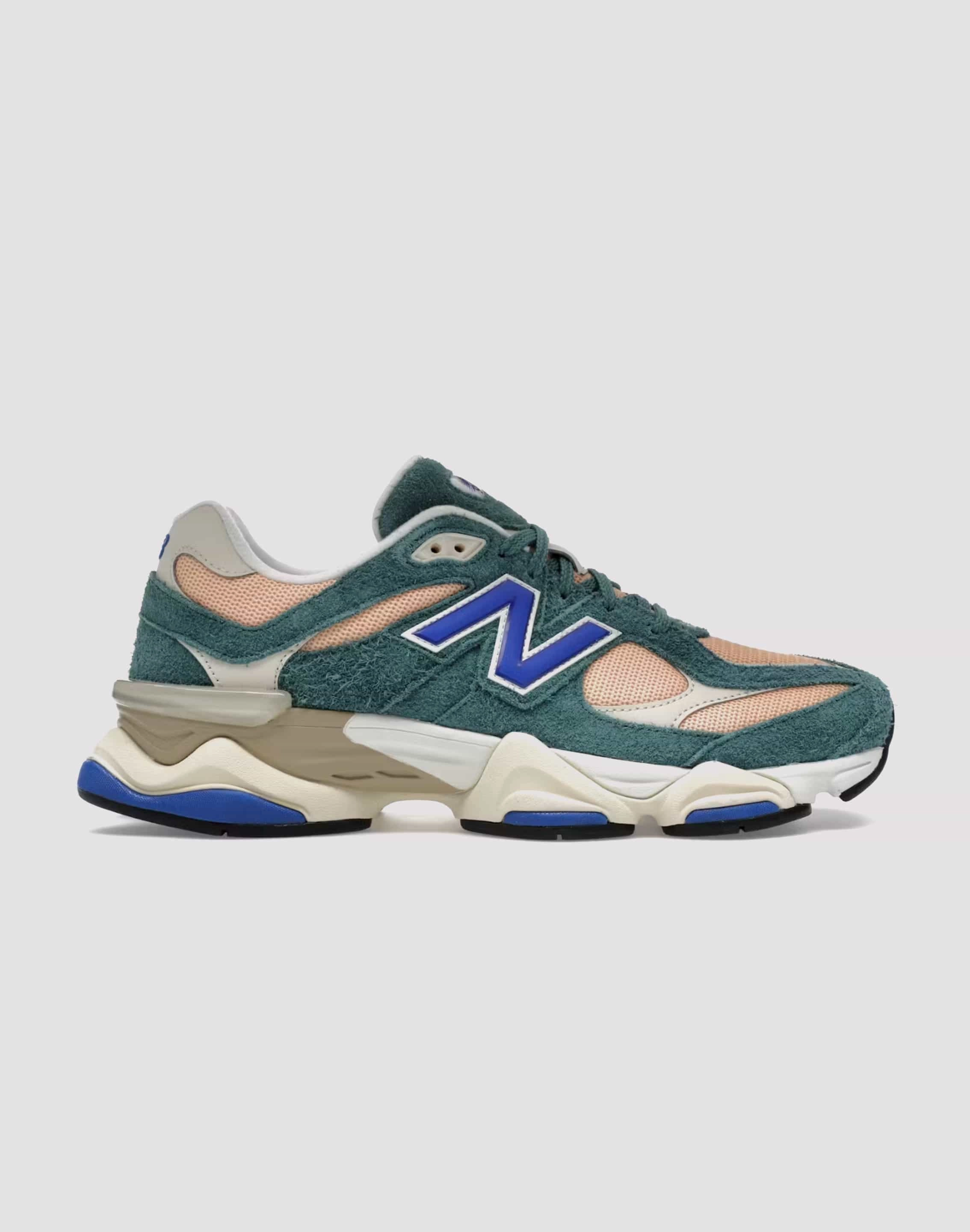 New Balance 9060 running in multi - lane tracks shoes