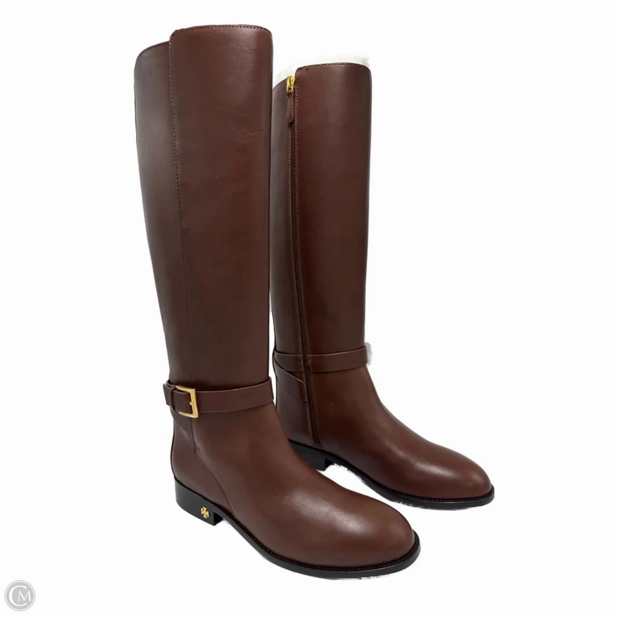 New! Tory Burch Brooke 25MM Knee Designer Boots, Size: 8.5 Commute Light Peace Mood