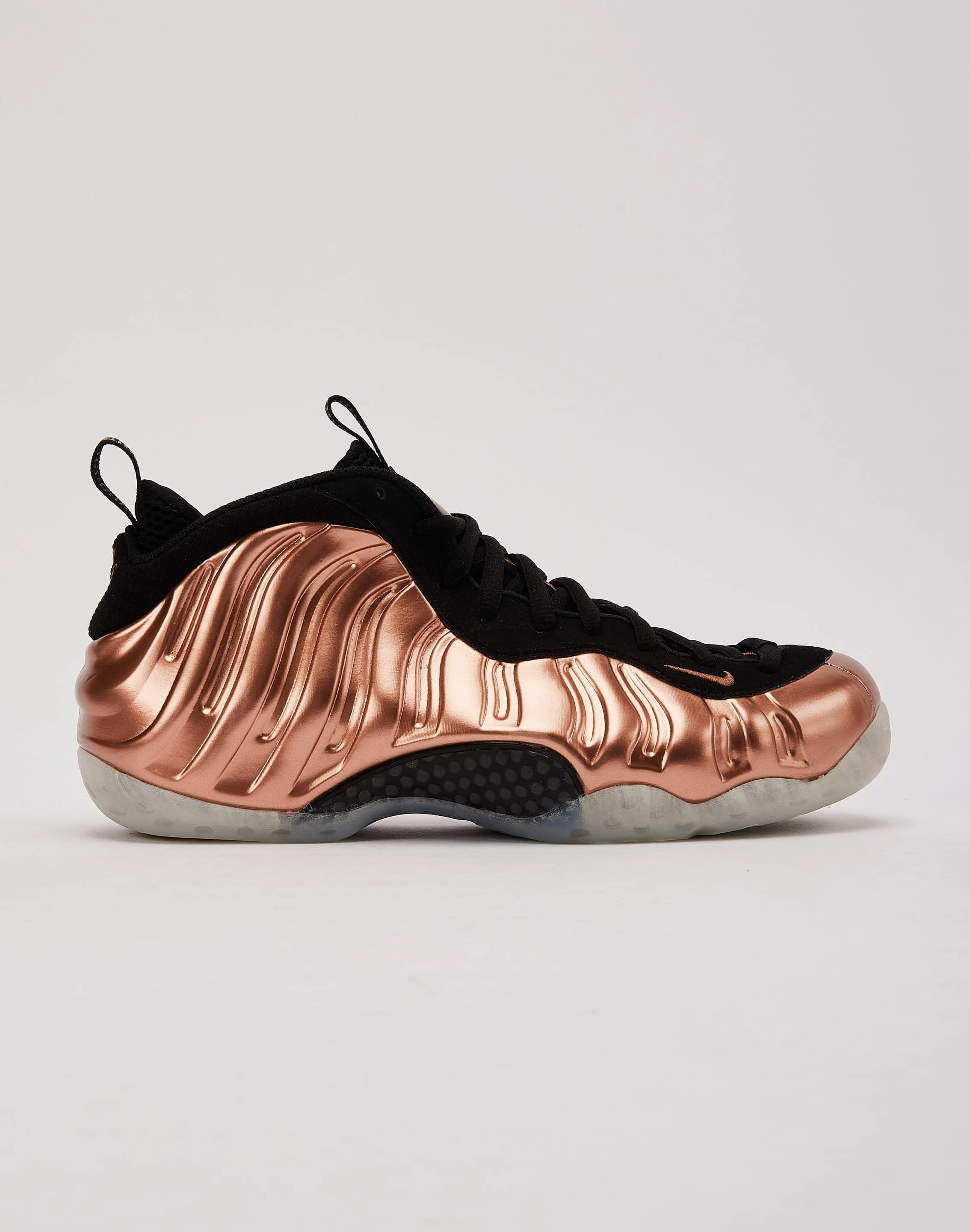 Nike Air Foamposite One 'Metallic Copper' Wide fit Ultra Light Airport Travel