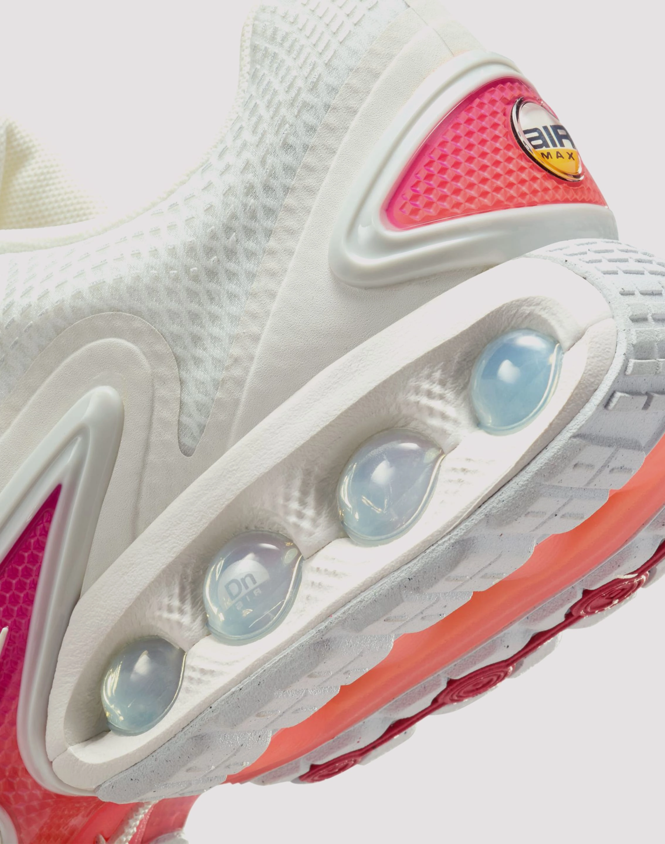 Breathable Mesh Fabric Nike Air Max Dn "Sail/Metallic Silver/Phantom"