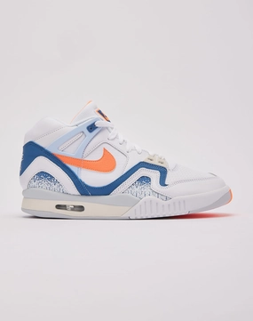 Nike Air Tech Challenge II QS 'Stone Blue' Lace Up Style