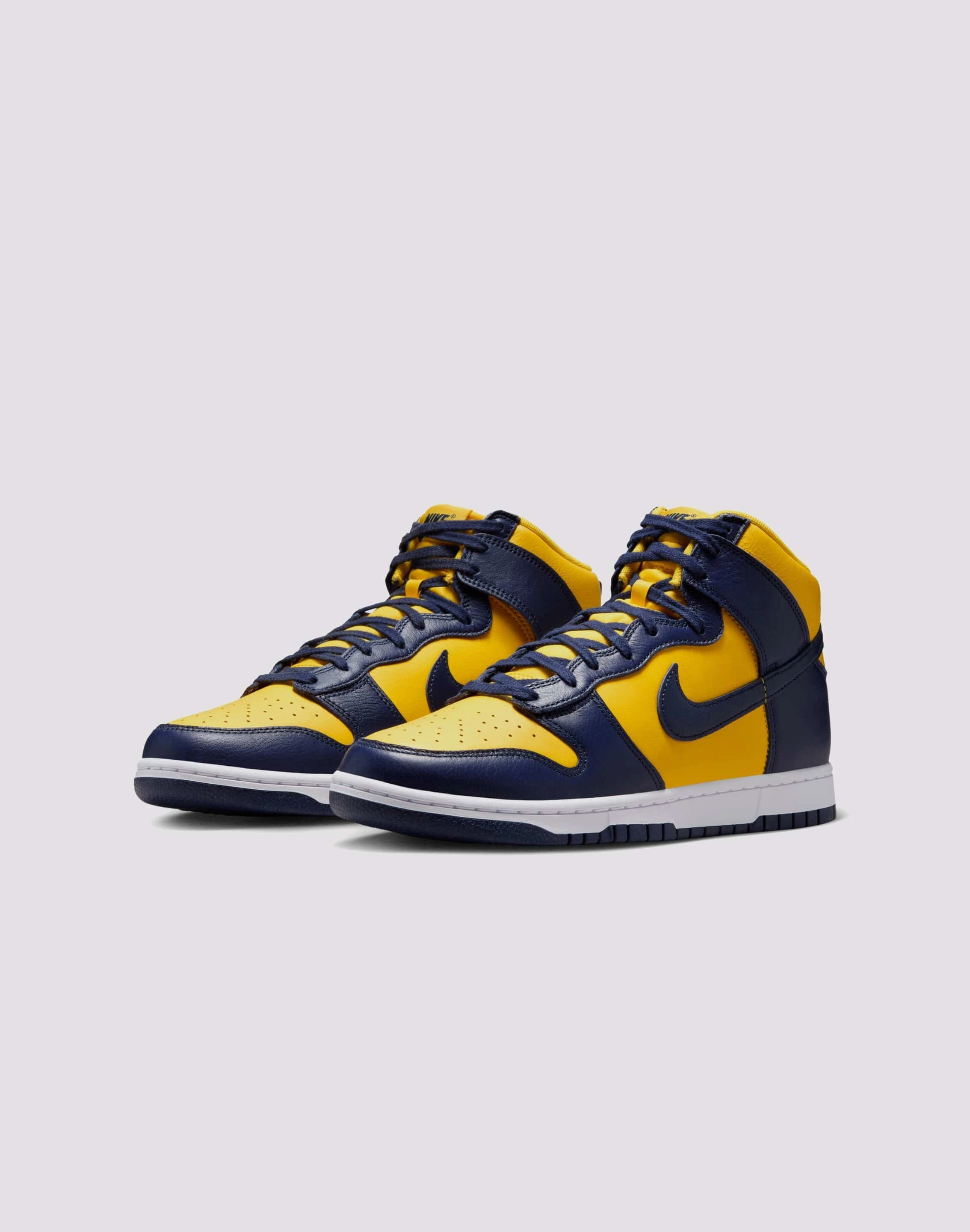 Nike Dunk High Retro SE ??Michigan?? Friction Free Inner Seams Low Profile