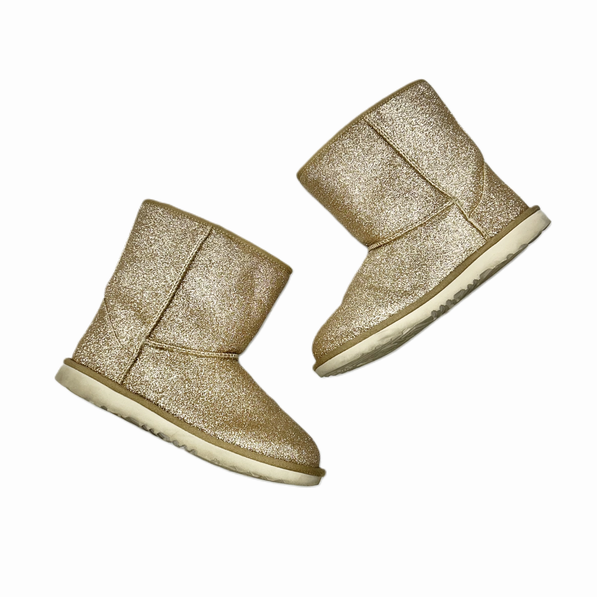 Boots Designer By Ugg In Gold, Size: 6 Peak Step