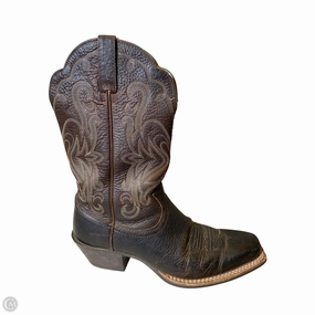 Boots Western By Ariat In Brown, Size: 8 All-Purpose Footwear Compact Form