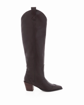 Rugged Built Snowy Path Premium Leather OCEANE - CHOCOLATE