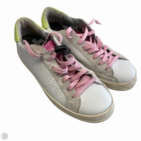 Shoes Designer By P448 In Cream, Size: 9.5 Canvas Cool