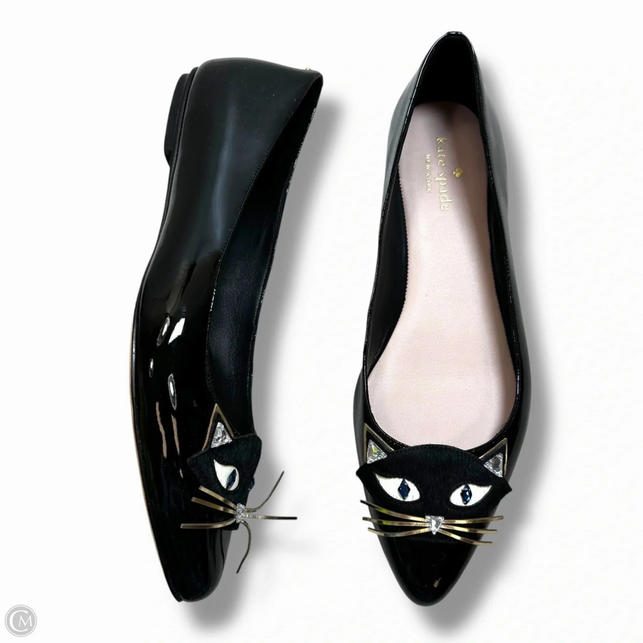 Cat Natasha Shoes Designer By Kate Spade In Black, Size: 10 Star Walk