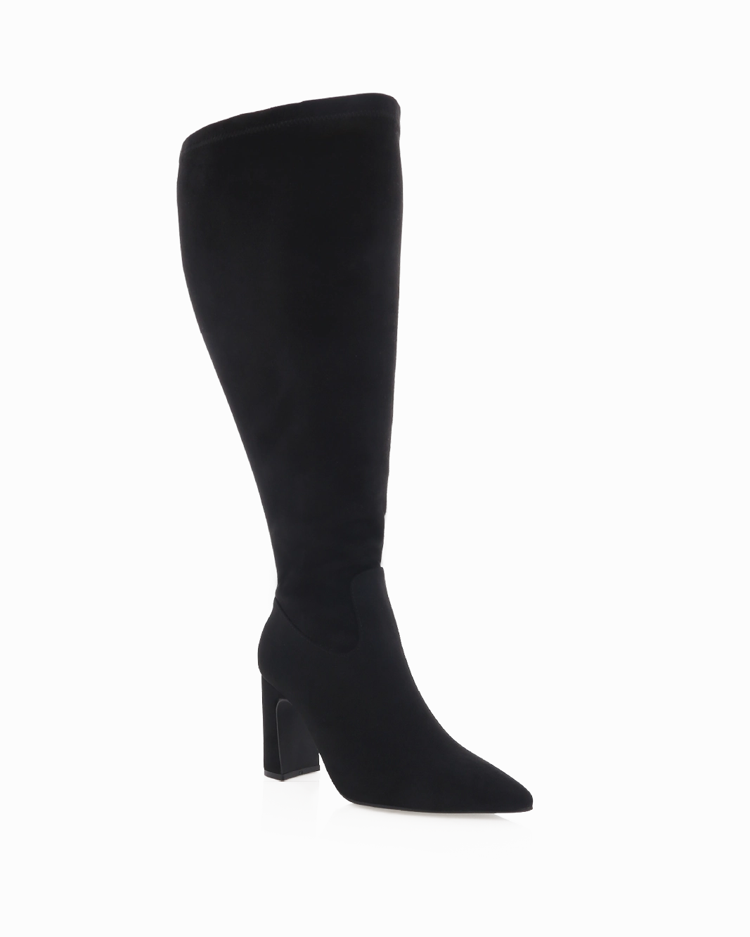 RubberOutsole Comfortable Experience FREDDY EXTENDED CURVE - BLACK SUEDE