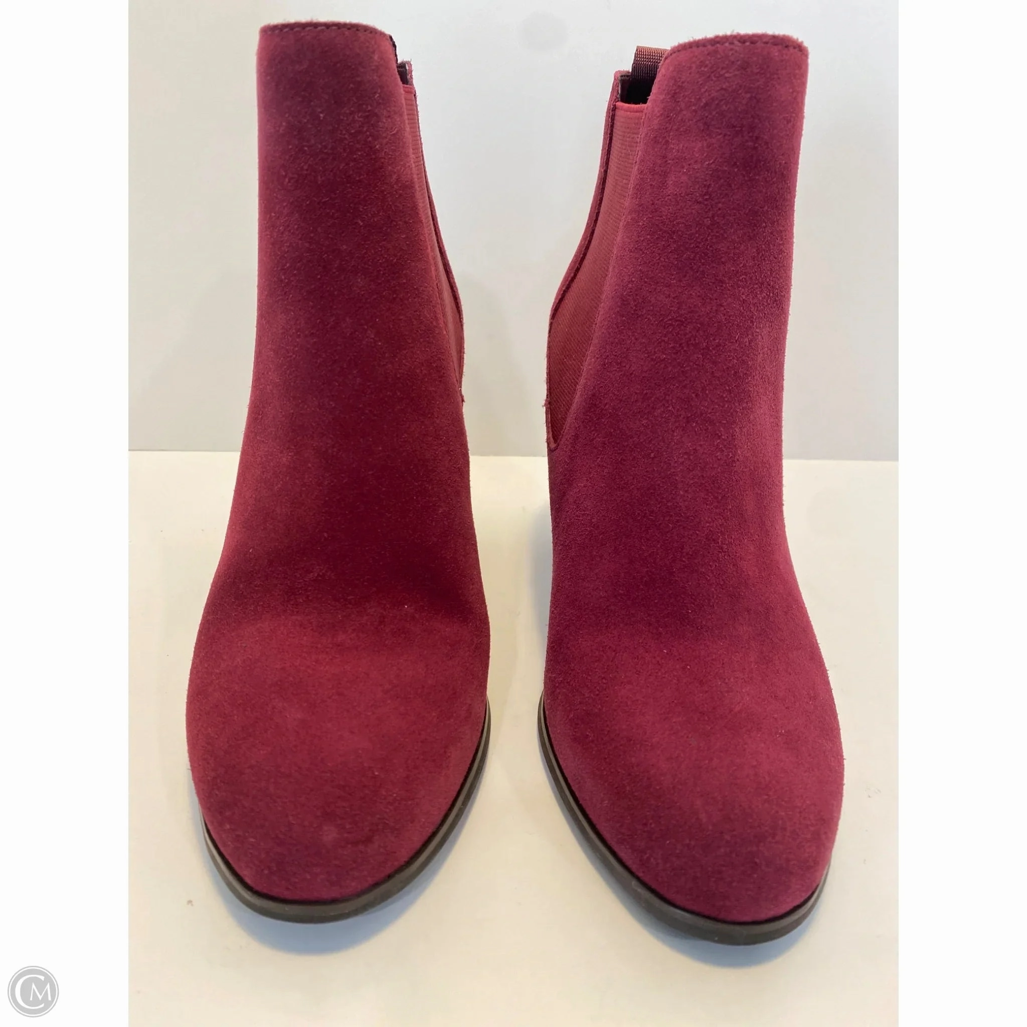 Boots Designer By Michael Kors In Purple, Size: 8.5 Low Impact Design