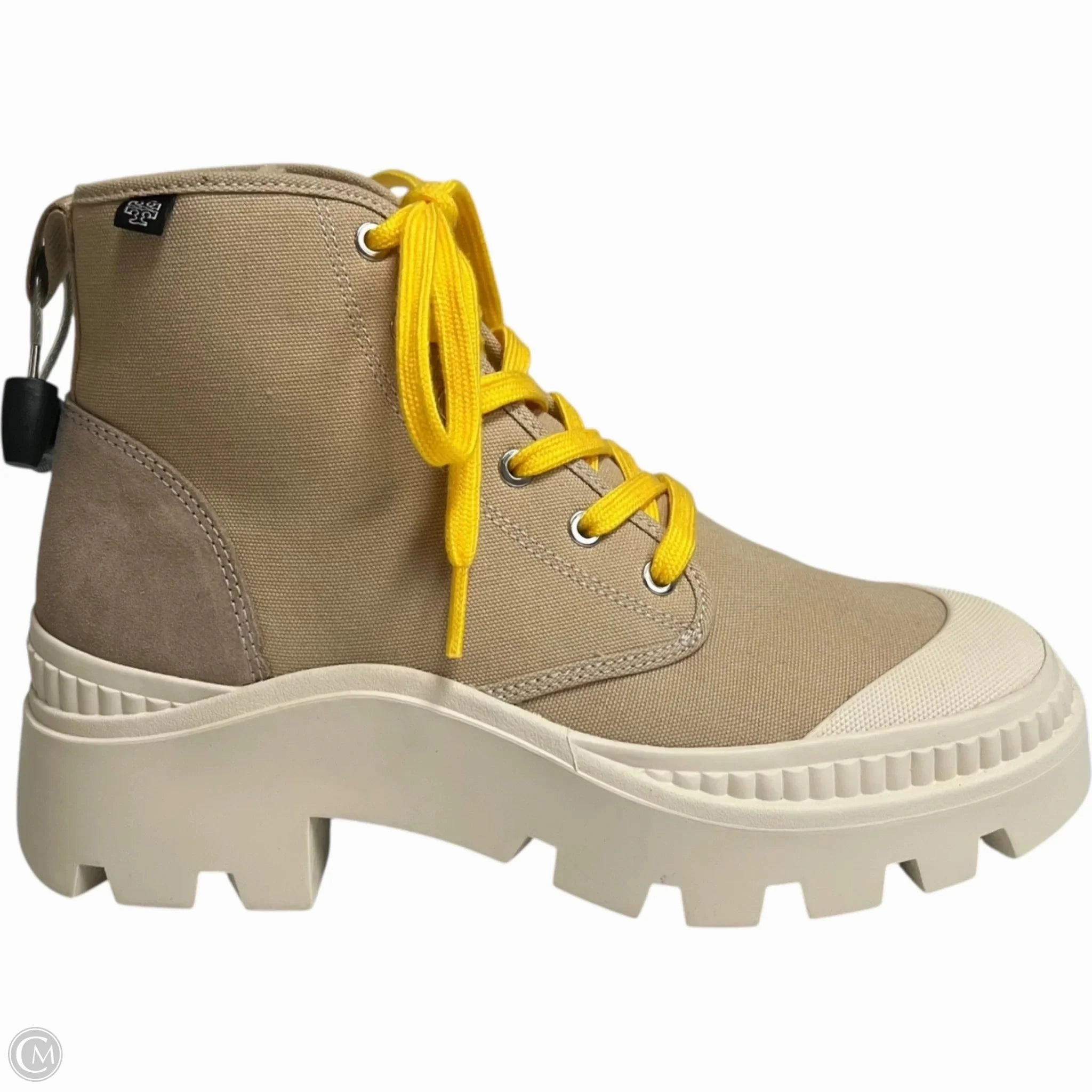 Mom Fit Boots Designer By Tory Burch In Tan, Size: 7.5