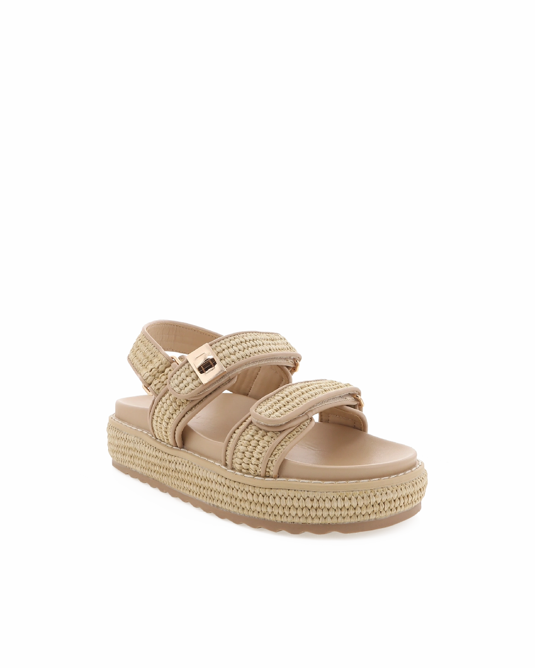 Tea Mood padded insole POSIE - NATURAL RAFFIA