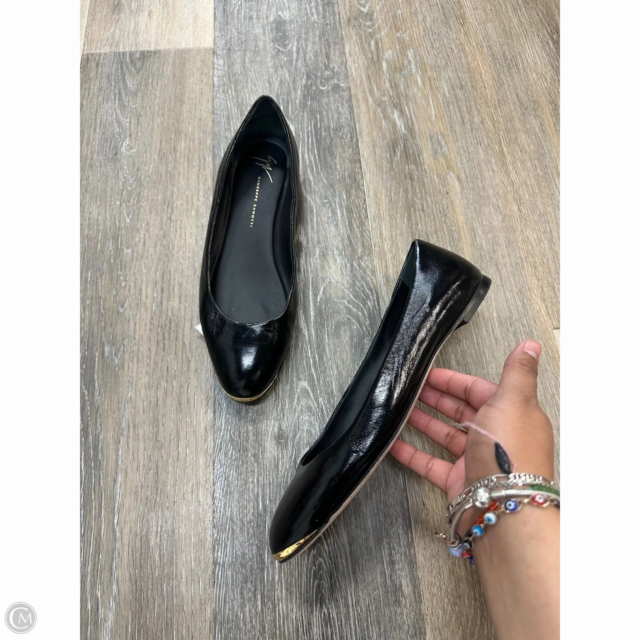 Quick Flow Flexible Outsole Shoes Designer By Giuseppe Zanotti In Black, Size: 8.5