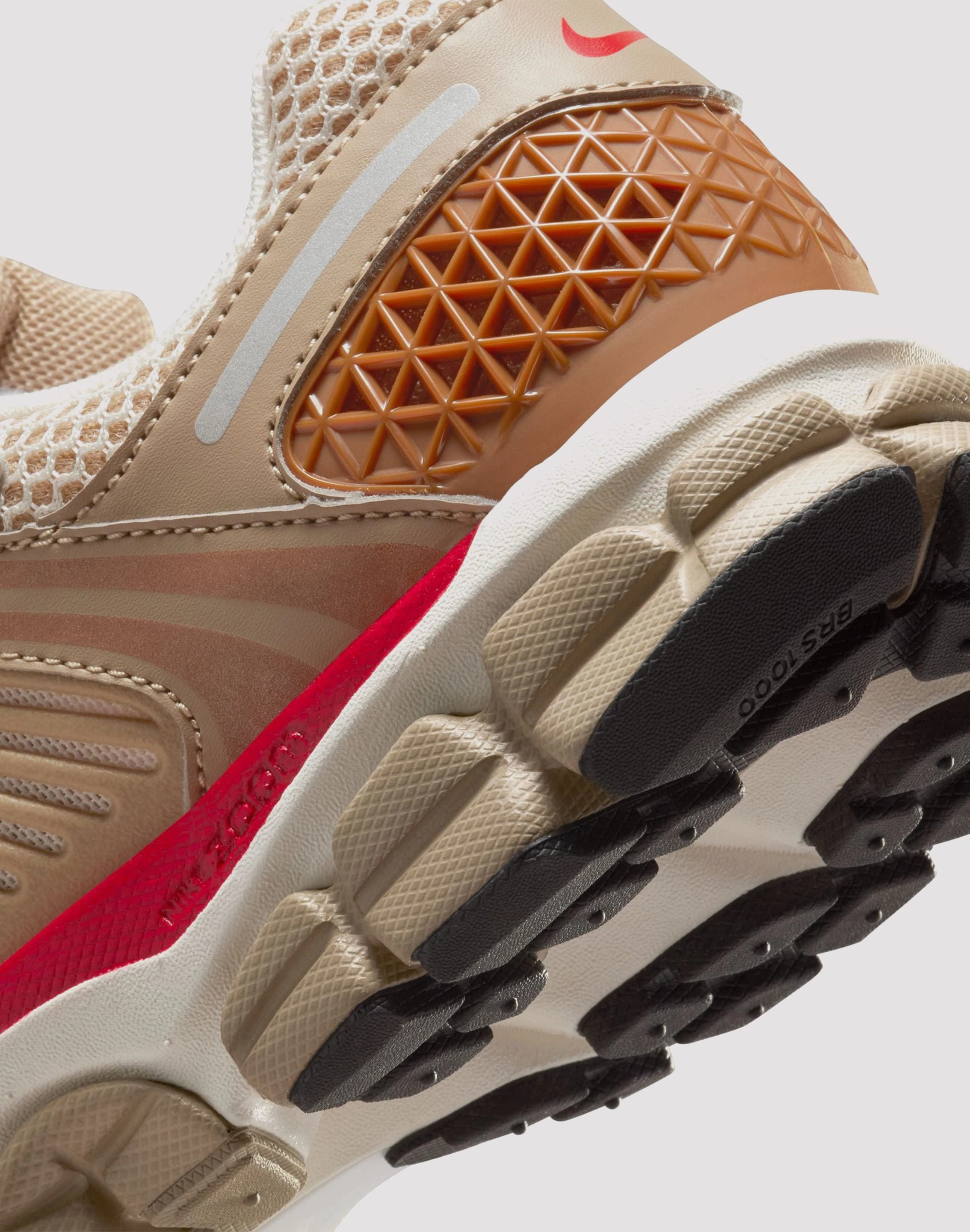 Nike Zoom Vomero 5 "Khaki/Phantom/Fire Red/Sail" Impact Absorbing