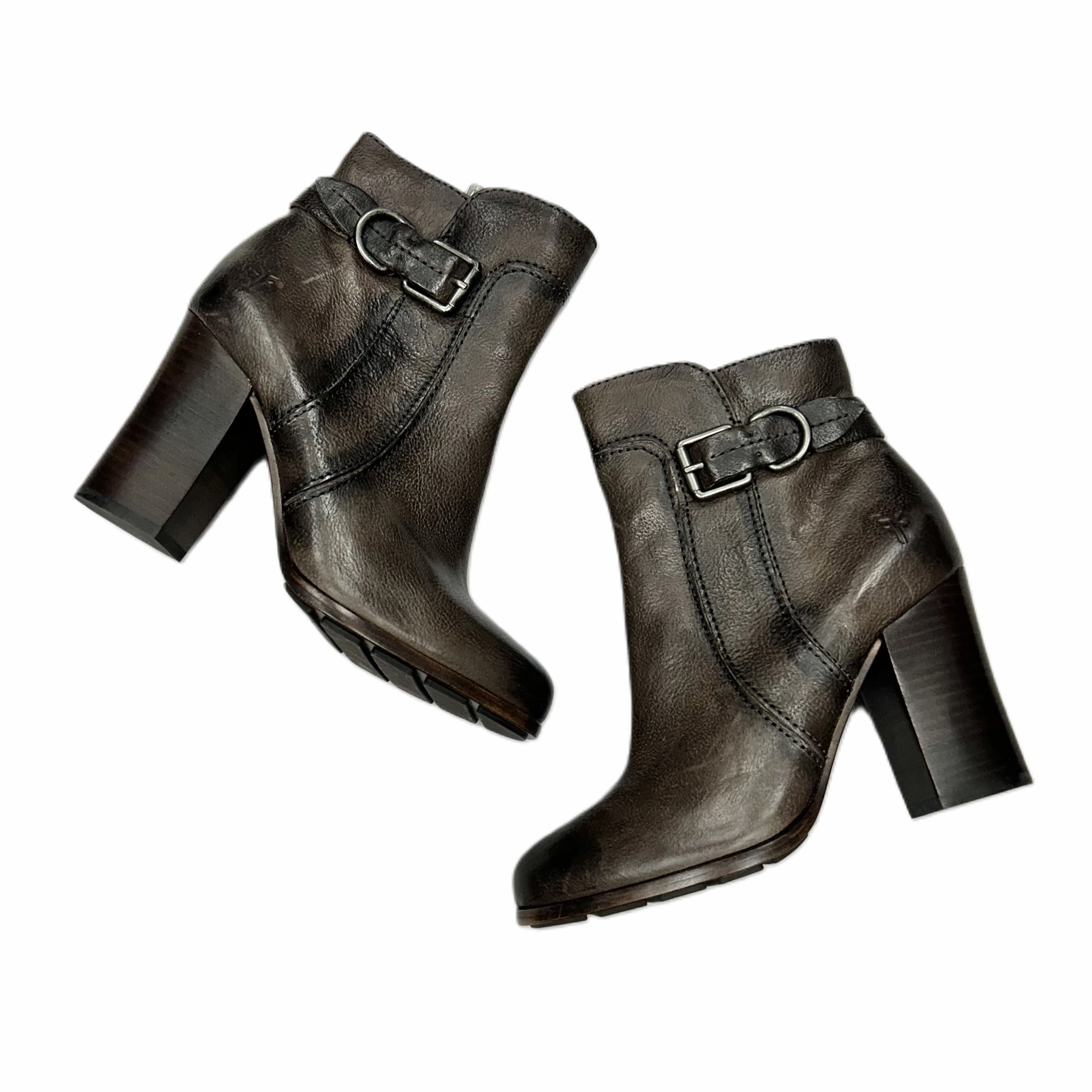 Valley Run Storm Proof Boots Designer By Frye In Brown, Size: 7.5