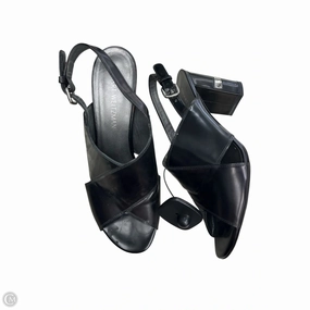 Sandals Designer By Stuart Weitzman In Black, Size: 9.5 Form Ease