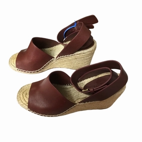 Earth Tone Sandals Luxury Designer By Celine In Purple, Size: 38