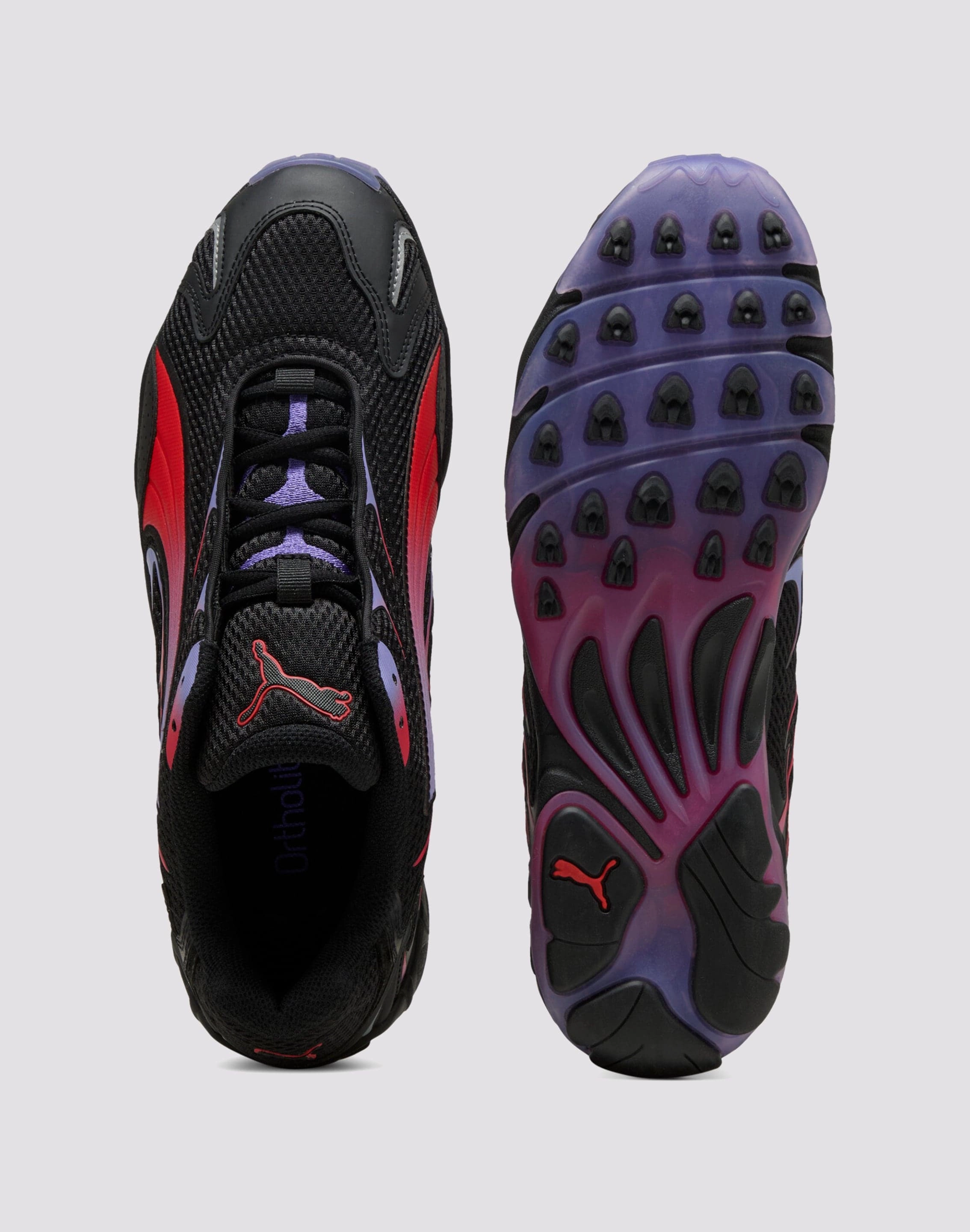 running in a desert shoes Full Stability Puma Inhale