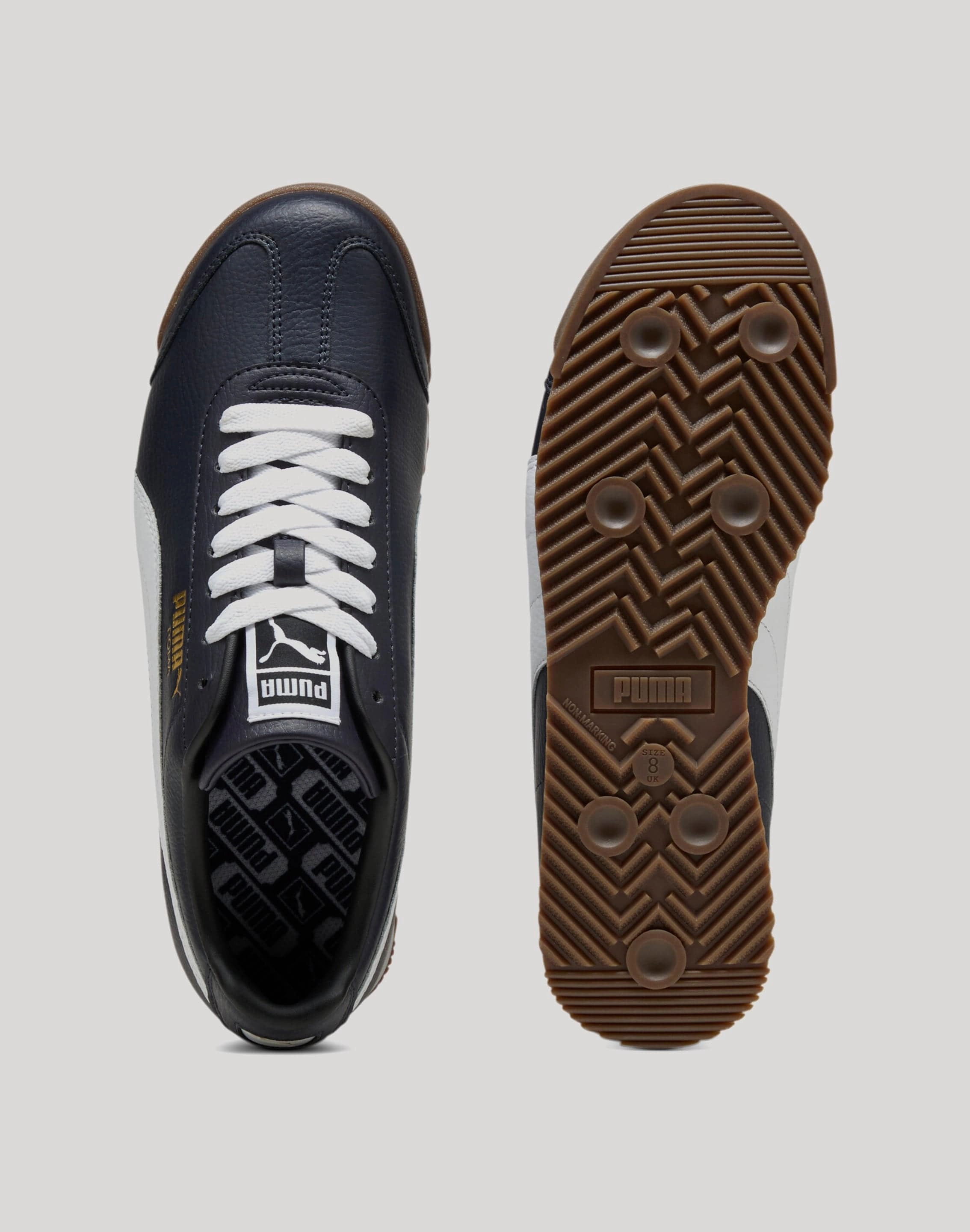 soccer shoes hook - and - loop running shoes Puma Roma