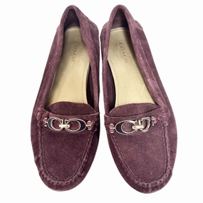 Purple Shoes Designer By Coach, Size: 6 Formal Mode