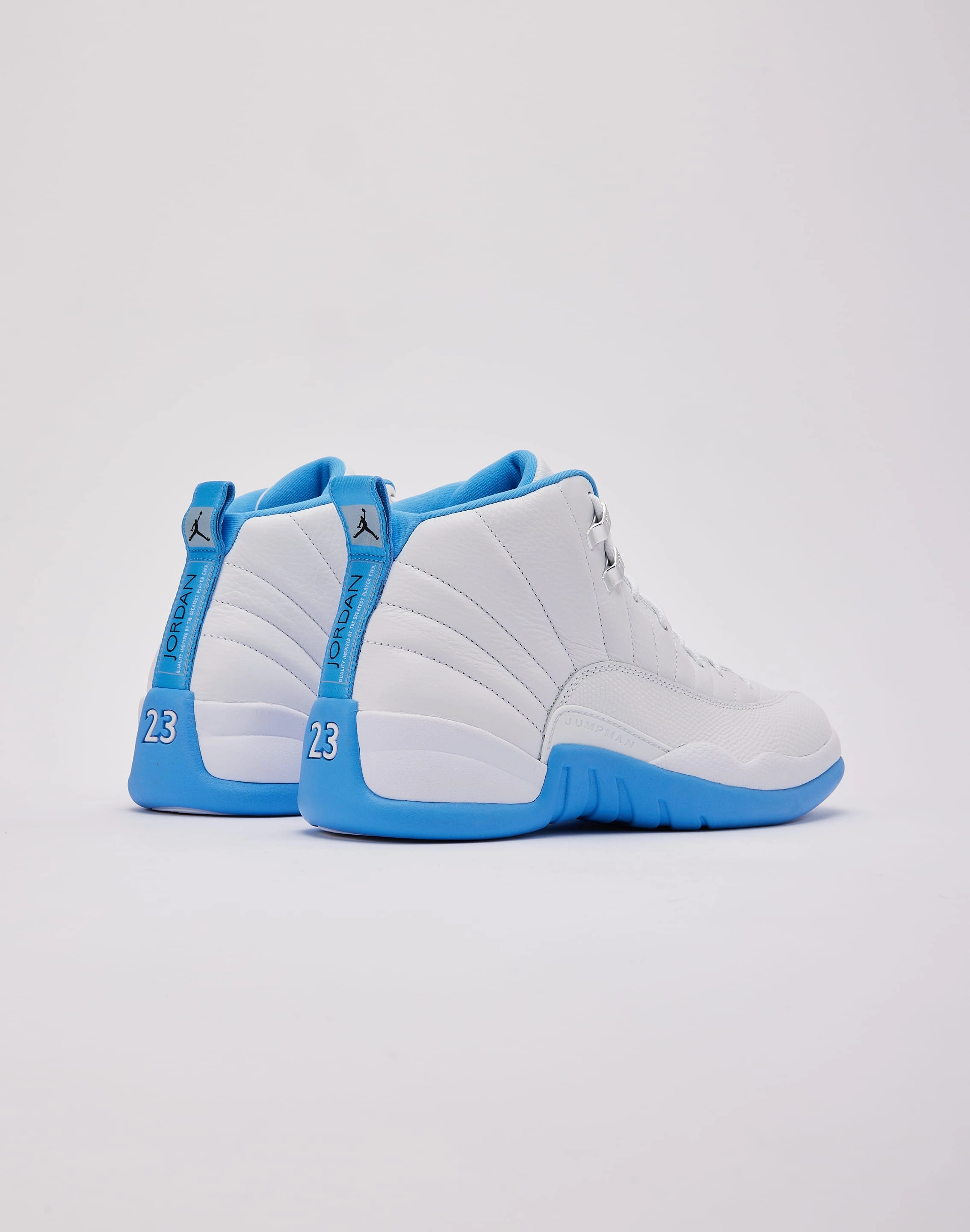 sports Light Step Jordan Air Jordan 12 Retro 'White and University Blue'