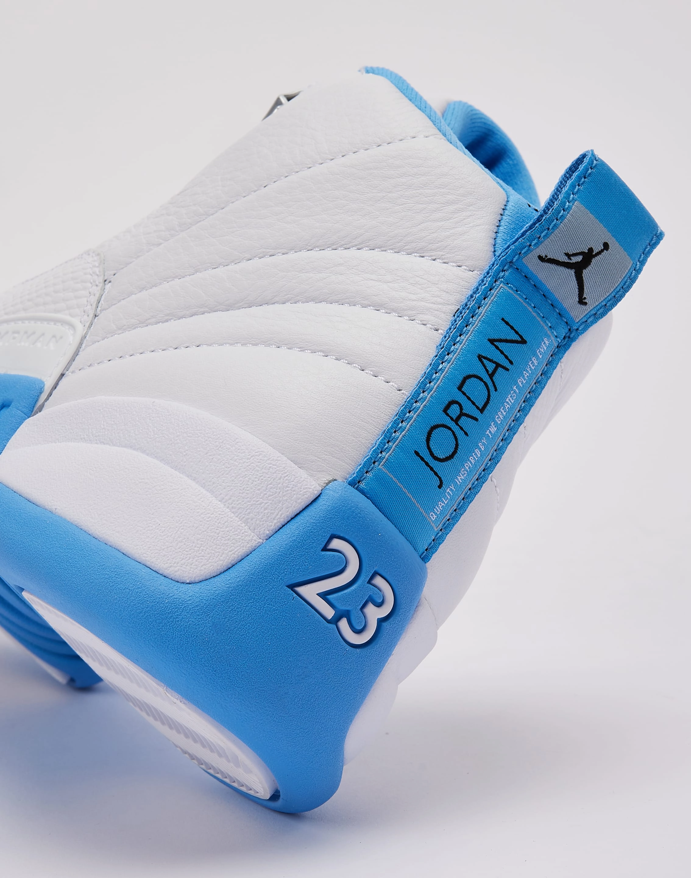 Jordan Air Jordan 12 Retro 'White and University Blue' Road grip construction