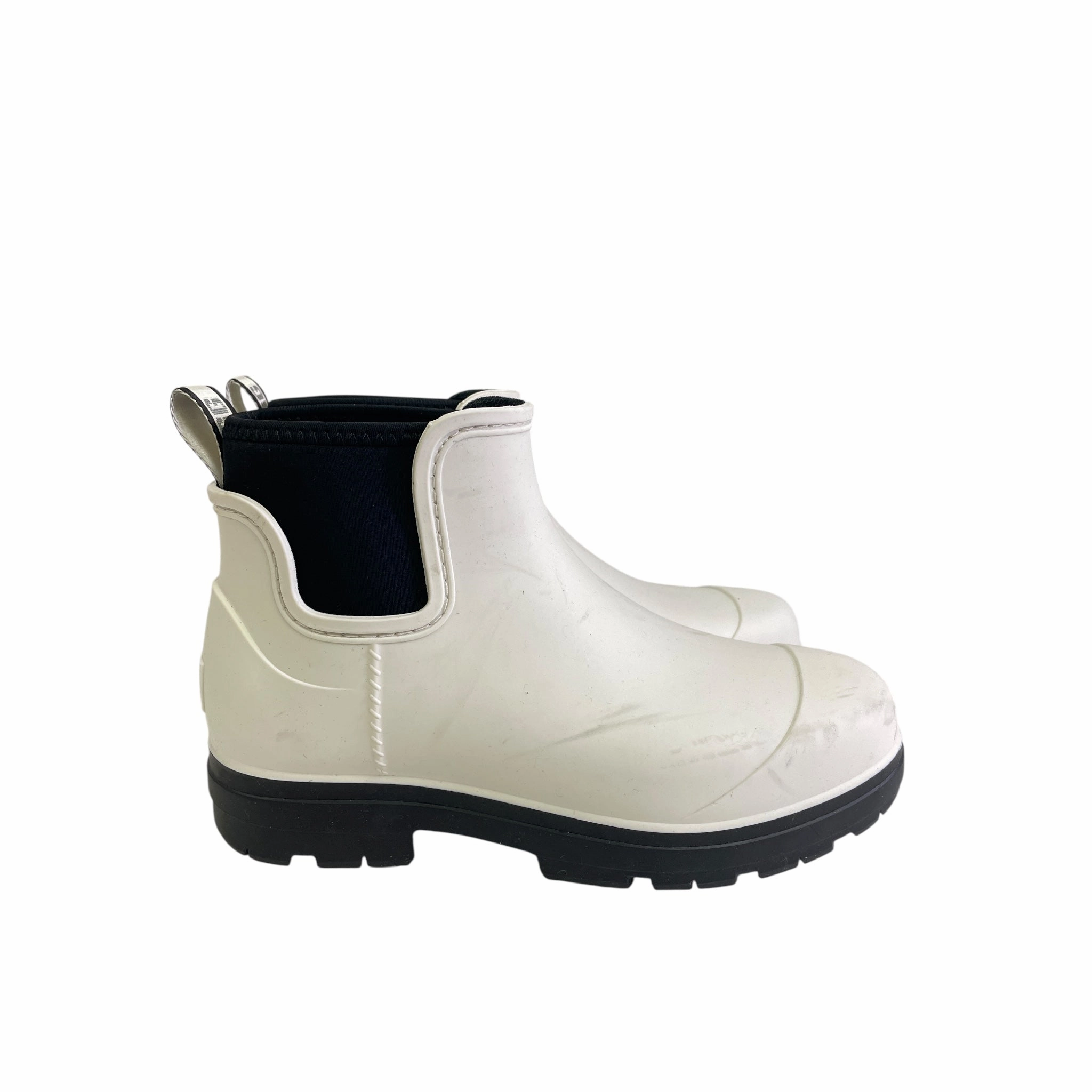 Boots Designer By Ugg In White, Size:9 Long Walk