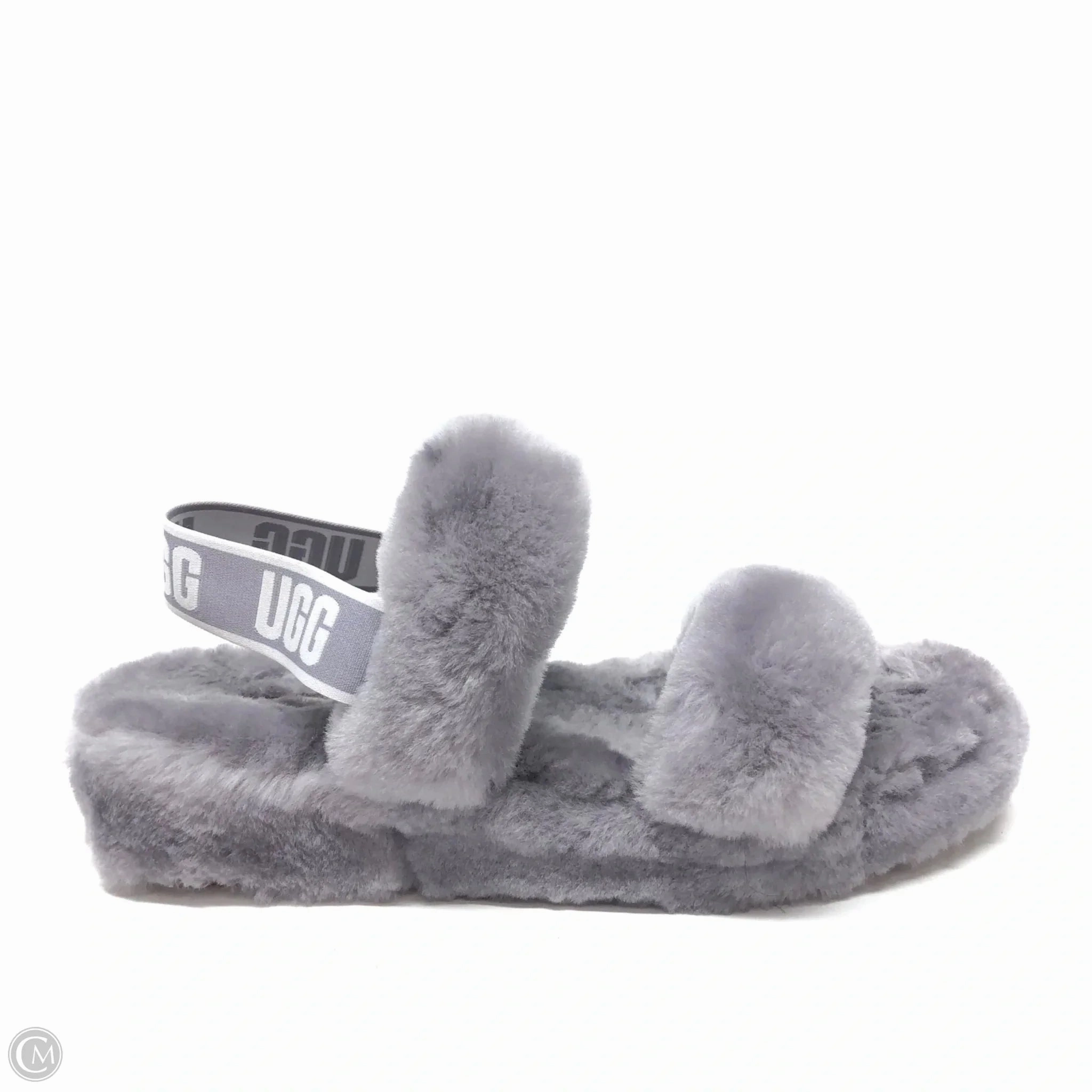 Slippers Designer By Ugg In Grey Size 11 Handcrafted Detailing