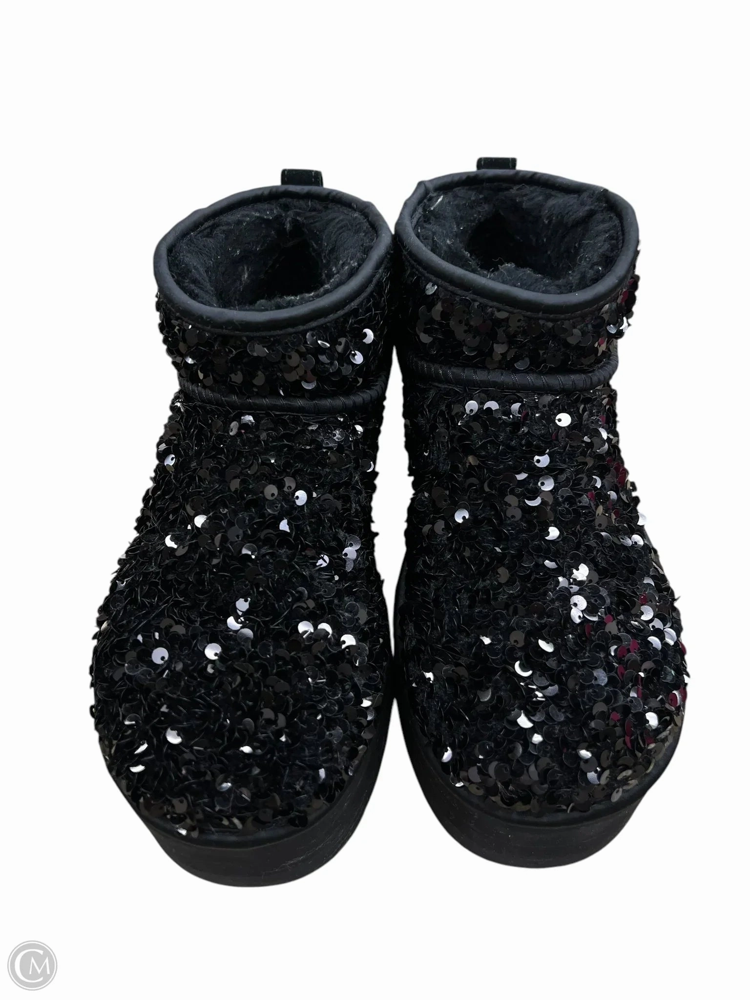 Boots Designer By Ugg In Black, Size: 8 Stretch Fabric Weekend Trip Smooth Inner Seams