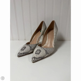 Season Ease Shoes Designer By Diane Von Furstenberg In Snakeskin Print, Size: 5.5