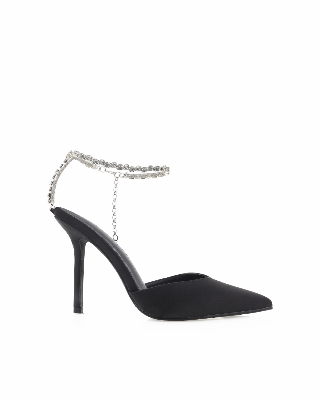 QUINLEE - BLACK SATIN Smooth Fit Power Walk