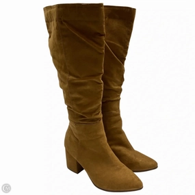 Boots Knee Flats By Lane Bryant In Tan, Size: 9 Outdoor Exploration