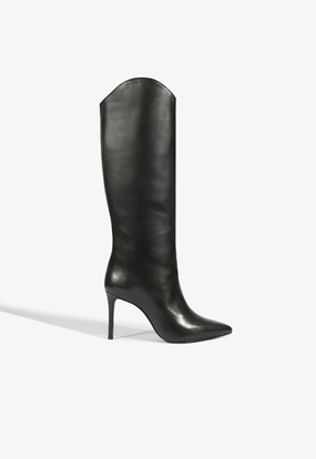 Maryana Leather Boot Mono Style Easy Flow