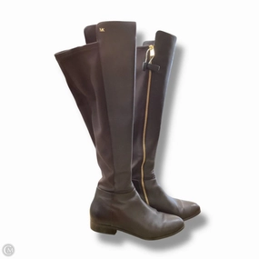 Boots Knee Flats By Michael By Michael Kors In Brown, Size: 8 Non-Slip Sole