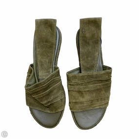 Low Impact Landing Design Sandals Designer By Tory Burch In Green, Size: 8.5