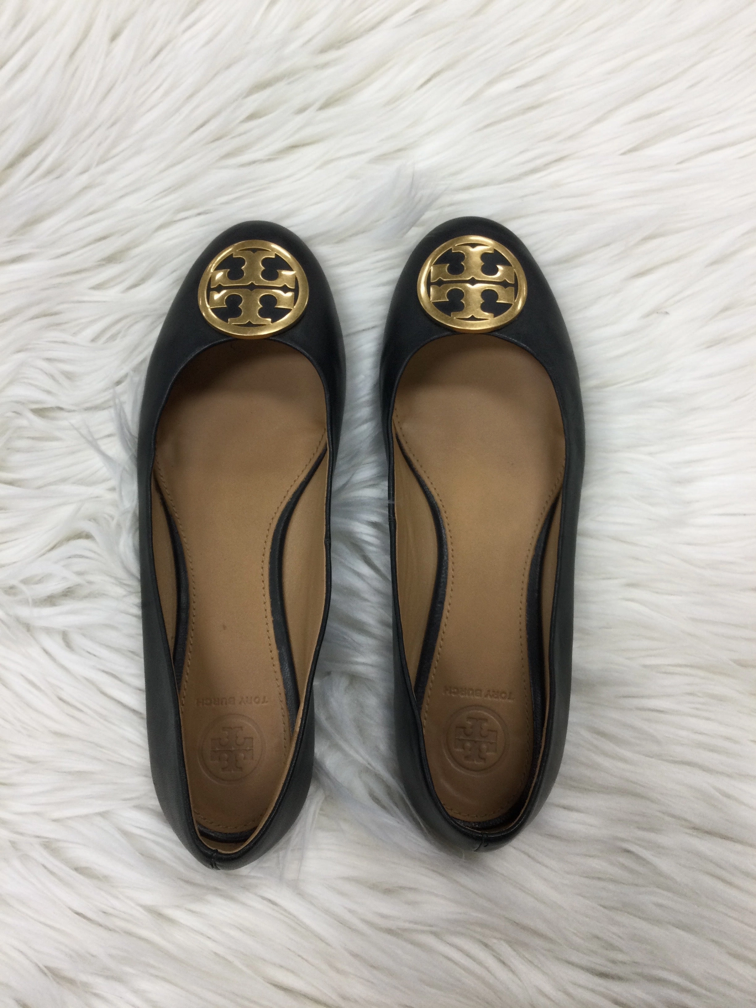 Shoes Designer By Tory Burch In Black, Size:7.5 design