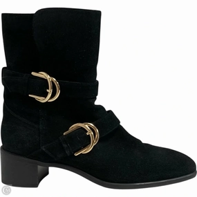 Dynamic Edge Look Ready Boots Designer By Stuart Weitzman In Black, Size: 9