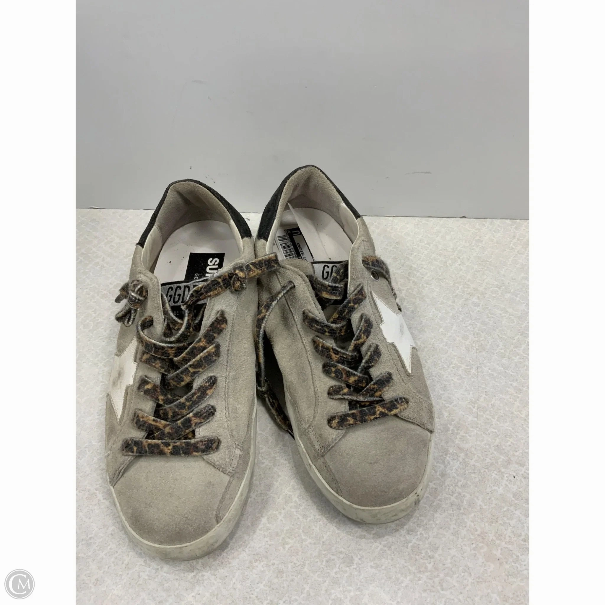 Calm Tone Shoes Luxury Designer By Golden Goose In Grey, Size: 6