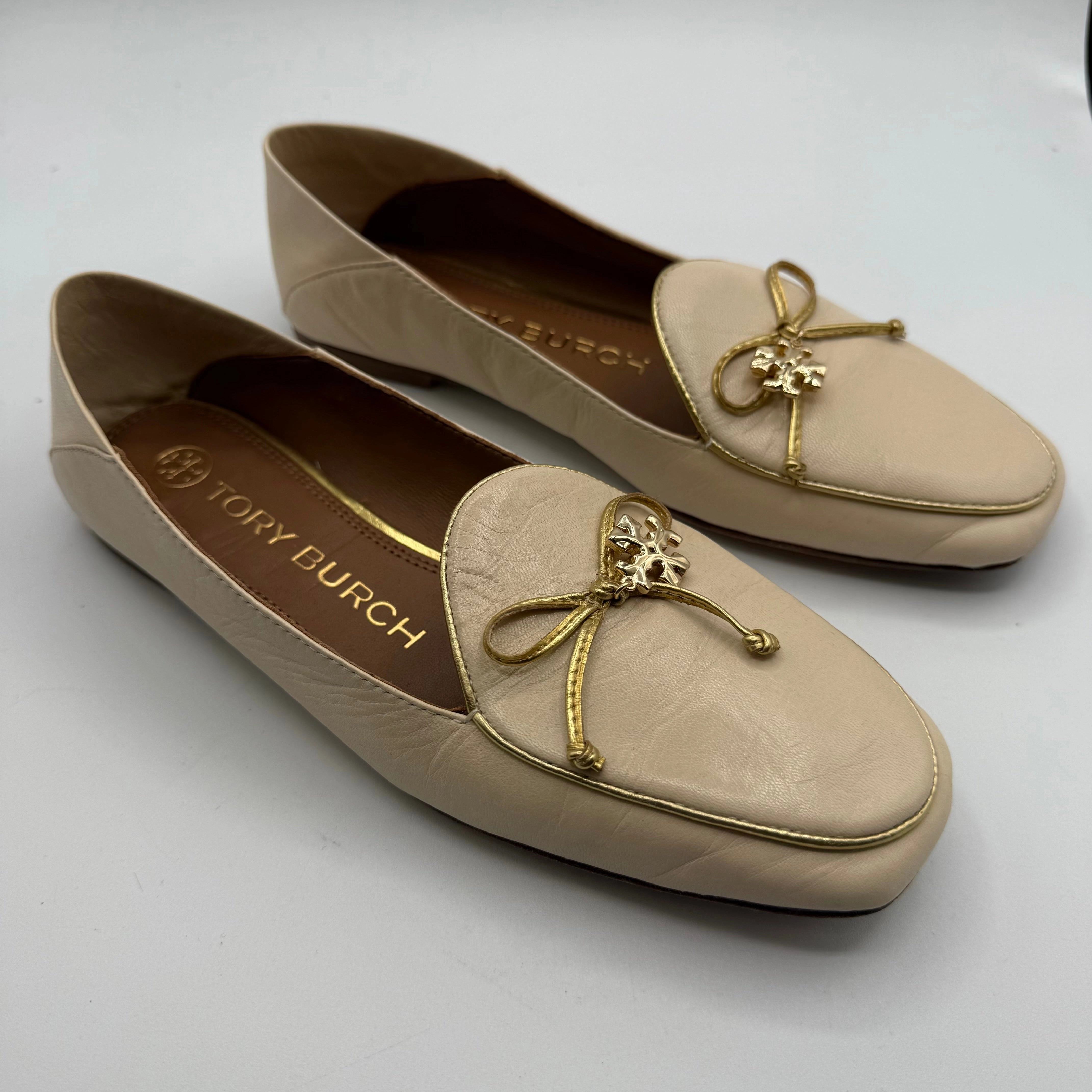 SHOES DESIGNER by TORY BURCH In TAN, Size: 5.5 Comfortable Dad Pick