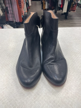 Eco Friendly Construction Comfort Walk Boots Designer By Kate Spade In Black & Gold, Size: 7