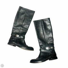 Boots Designer By Coach In Black, Size: 6.5 Flexible Arch Support Slim Line