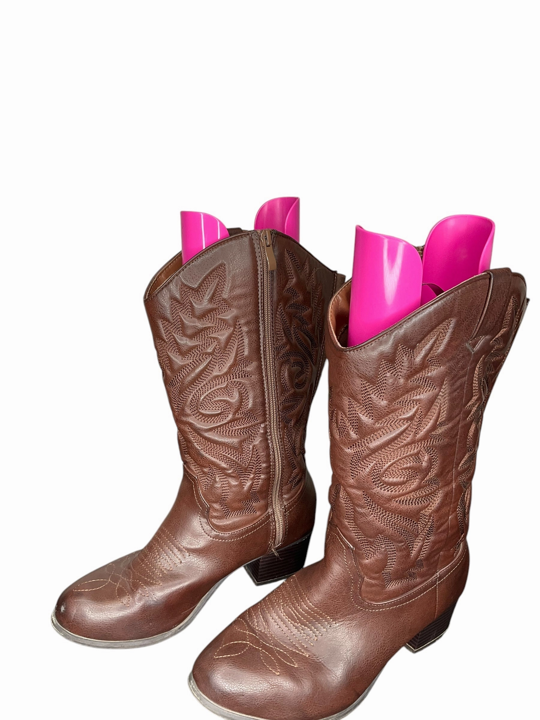 Boots Western By Torrid In Brown, Size: 9 Energy Return Midsole Tread Control