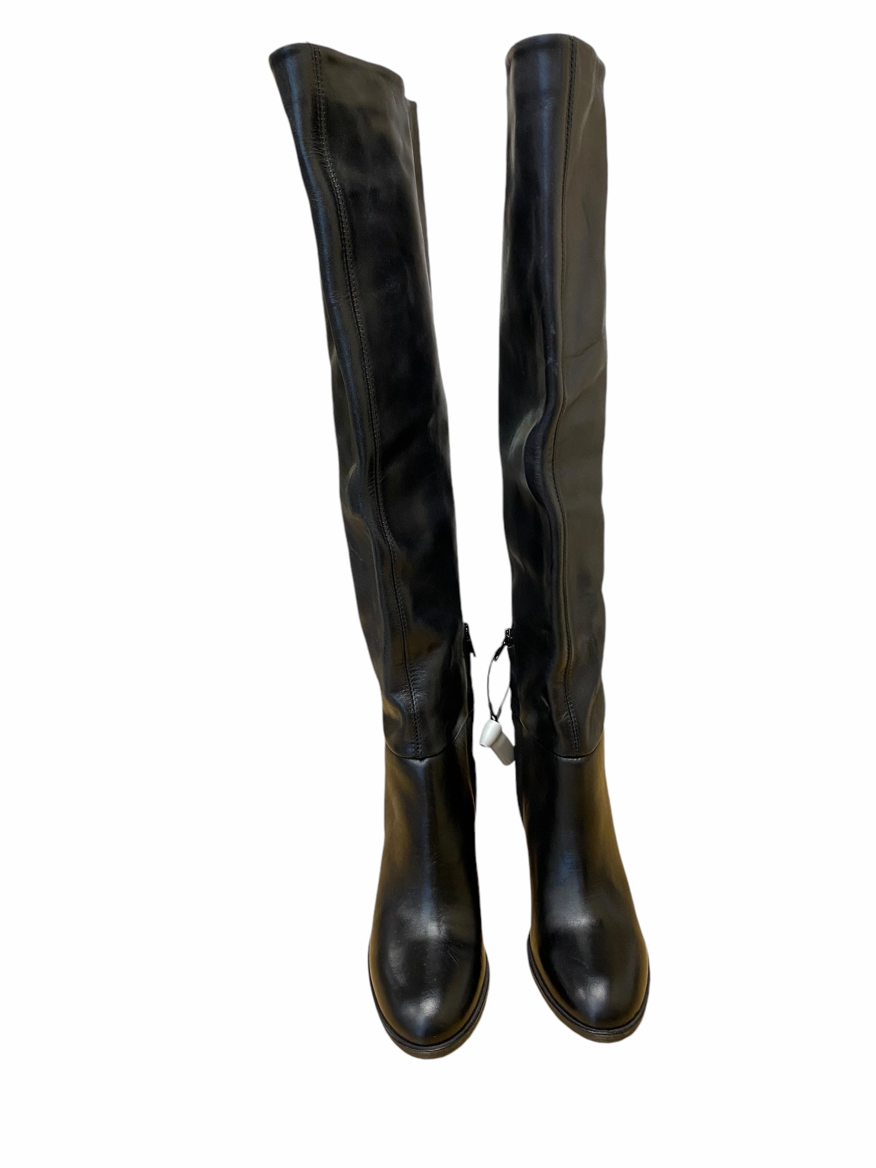 Boots Knee Heels By Free People In Black, Size: 5 Freelancer