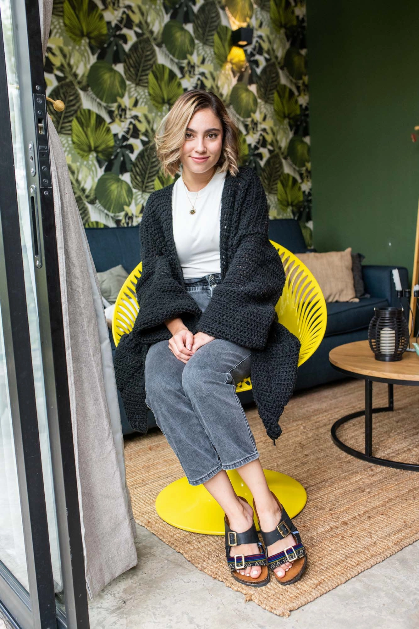 Toe Free Blackbird Buckle Sandal