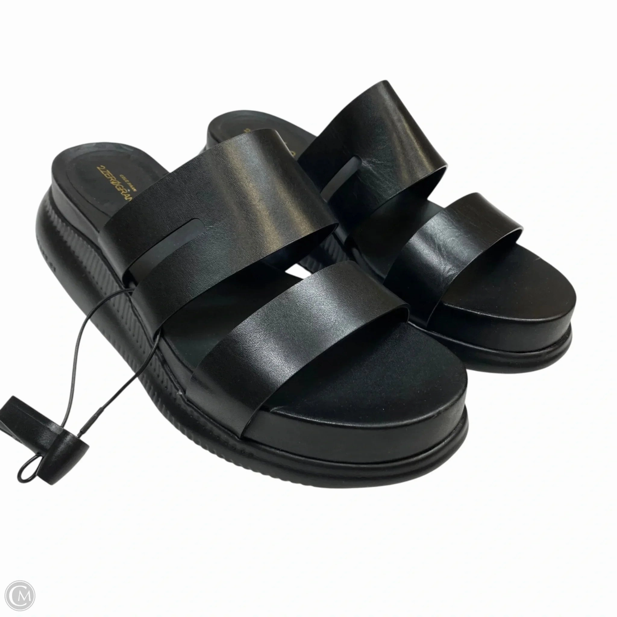 Dad Style Sandals Designer By Cole-haan In Black, Size: 8