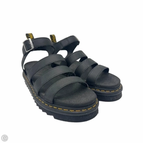 Supportive Core Fitness Training Sandals Designer By Dr Martens In Black, Size: 11