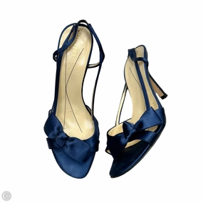Nordic Tone Sandals Designer By Kate Spade In Navy, Size: 6