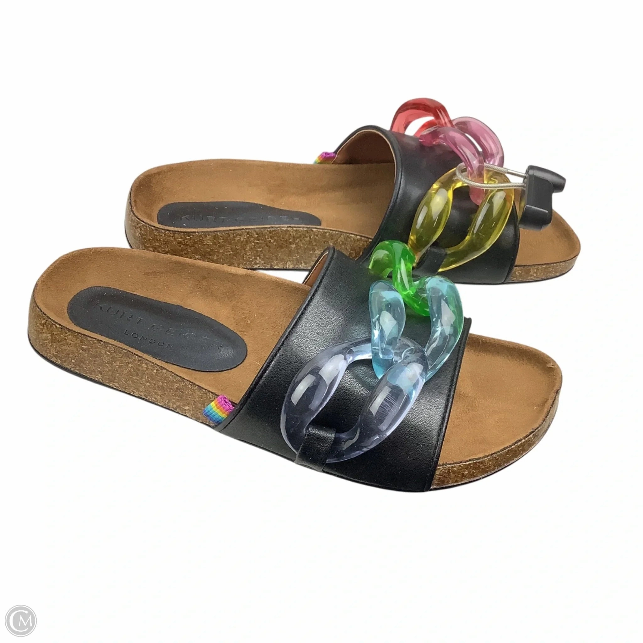 Sandals Designer By Kurt Geiger In Multi-colored, Size: 7.5 Sport Life Photo Glam