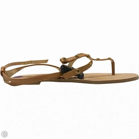 Sandals Designer By Lilly Pulitzer In Brown, Size: 8 Reinforced heel