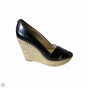 Comfort Beach Fun Sandals Designer By Michael Kors Collection In Black, Size: 10